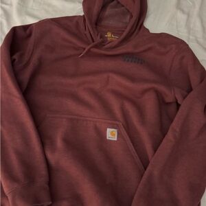 Carhartt Men's Red Hoodie